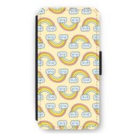 Regenboog: iPhone 12 Pro Max Flip Hoesje