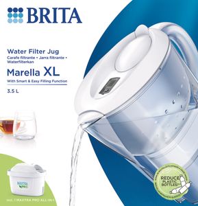 Brita Waterfilterkan Marella Wit XL + 1 Maxtra Filterpatroon