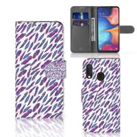 Samsung Galaxy A20e | Telefoon Hoesje | Feathers Color