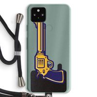 Pew Pew Pew: Pixel 5a 5G Transparant Hoesje met koord