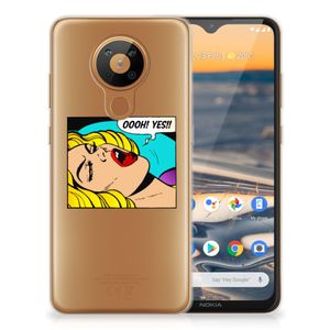Nokia 5.3 Silicone Back Cover Popart Oh Yes