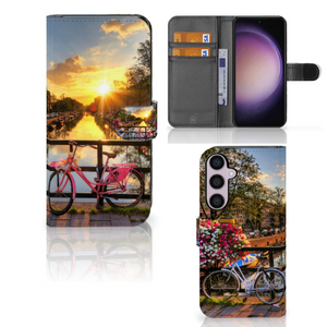 Samsung Galaxy S24 Plus Flip Cover Amsterdamse Grachten