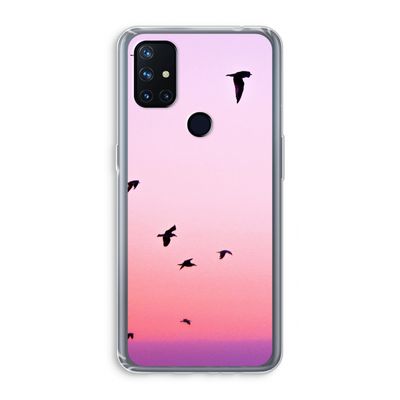 Fly away: OnePlus Nord N10 5G Transparant Hoesje