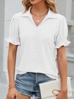 Casual Loose Shawl Collar Shirt