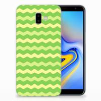Samsung Galaxy J6 Plus (2018) | TPU bumper | Waves Green