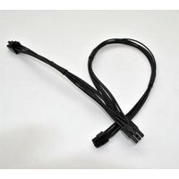 Mini PCIe 6-Pin Male to 2* PCIe 6-Pin Graphics Card Dual Power Supply Cable for Apple Power Mac G5 - thumbnail