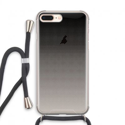 Musketon Halftone: iPhone 7 PLUS Transparant Hoesje met koord