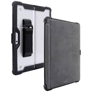 JT Berlin Handstrap Case Book cover Zwart, Transparant Tabletcover