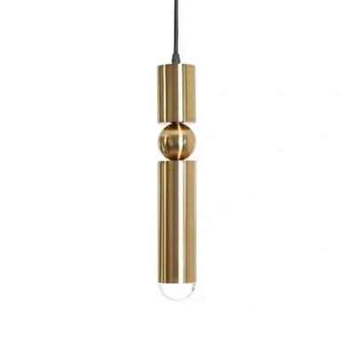 Luxe Aurea Gouden Hanglamp - Elegante Minimalistische LED Plafondlamp