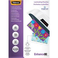 Fellowes lamineerhoes Enhance80 ft A3, 160 micron (2 x 80 micron), pak van 100 stuks