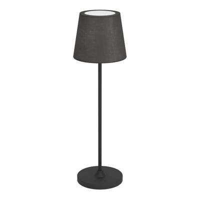 Eglo TafellampLeonero zwart met stof - 75938