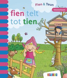 Fien & Teun - fien telt tot tien (Hardback)