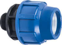 Cornat pe-verloopstuk 40mmv x 1''m - t610135