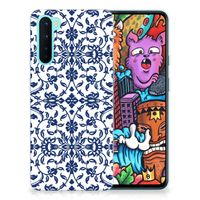 OnePlus Nord TPU Case Flower Blue - thumbnail