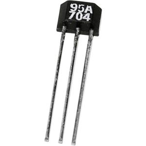 Honeywell Hall-sensor SS495A 4.5 - 10.5 V/DC Meetbereik: -0.067 - +0.067 T SIP-3 Solderen