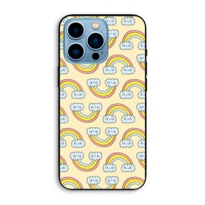 Regenboog: iPhone 13 Pro Max Biologisch afbreekbaar hoesje