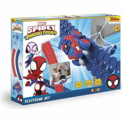 Racebaan Smoby Spidey Amazing Friends Flextrem set