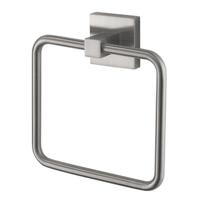 Handdoek ring Haceka Mezzo | Wandmontage | RVS | Vierkant | Geborsteld rvs