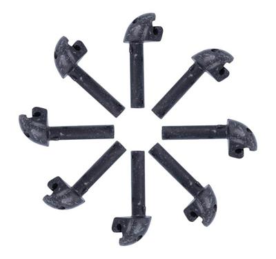 Eurofender Spatd ef bev clip pvc zw set a 8