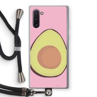 Avocado: Samsung Galaxy Note 10 Transparant Hoesje met koord Avocado: Samsung Galaxy Note 10 Transparant Hoesje met koord