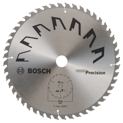 Bosch Accessoires Cirkelzaagblad Precision Ø315 3,2mm T48 - 2609256937