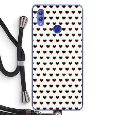 Hartjes: Honor Note 10 Transparant Hoesje met koord