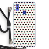 Hartjes: Honor Note 10 Transparant Hoesje met koord