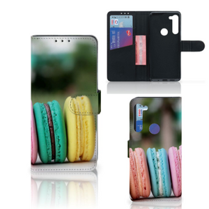 Motorola G8 Power Book Cover Macarons