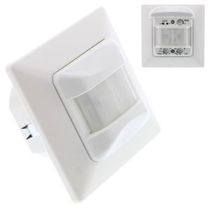 Automatische lichtschakelaar met verloopring passend voor Gira, Jung, Opus, etc.