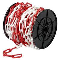 KETTING ROOD/WIT KST 6 MM/25M