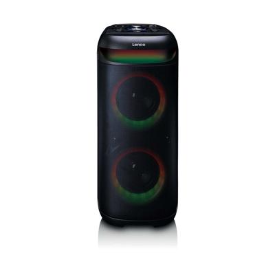LENCO PA-210BK - Bluetooth® Party Speaker met LED-lichteffecten - 100W output, Bluetooth 5.3, TWS, USB, tot 12 uur batterijduur - Zwart LENCO PA-210BK - Bluetooth® Party Speaker met LED-lichteffecten - 100W output, Bluetooth 5.3, TWS, USB, tot 12 uur batterijduur - Zwart