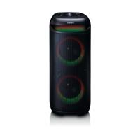 LENCO PA-210BK - Bluetooth® Party Speaker met LED-lichteffecten - 100W output, Bluetooth 5.3, TWS, USB, tot 12 uur batterijduur - Zwart