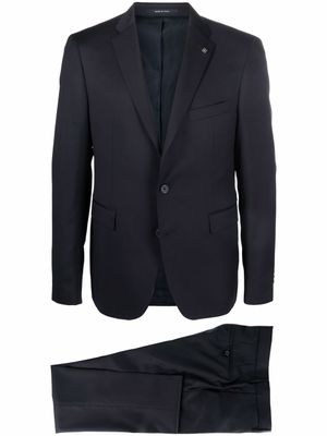Tagliatore costume en laine à simple boutonnage - Bleu
