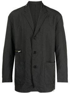 Undercover blazer à simple boutonnage - Noir