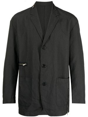 Undercover blazer à simple boutonnage - Noir