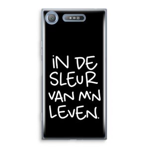 De Sleur: Sony Xperia XZ1 Transparant Hoesje