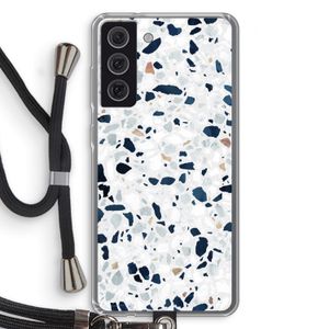 Terrazzo N°1: Samsung Galaxy S21 FE Transparant Hoesje met koord