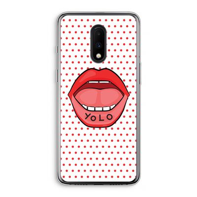 Yolo Denise: OnePlus 7 Transparant Hoesje