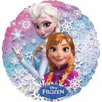 Folieballon Frozen Anne & Elsa Holografisch - 43 cm