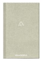 Notitieboek aurora a5 lijn 192 pagina's 80g grijs