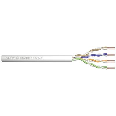 Digitus ACU-4511-305 Netwerkkabel CAT 5e U/UTP 4 x 2 x 0.2 mm² Grijs-wit (RAL 7035) 305 m
