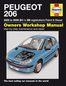 Haynes Werkplaatshandboek Peugeot 206 benzine & diesel (2002-2009) 4613
