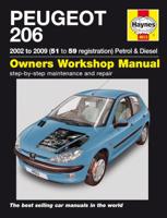 Haynes Werkplaatshandboek Peugeot 206 benzine & diesel (2002-2009) 4613