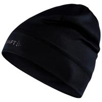 Craft Core Essence jersey hat zwart One size - thumbnail