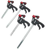 Brüder Mannesmann lijmtangenset snelspan 4 dlg (hobby) - 90304