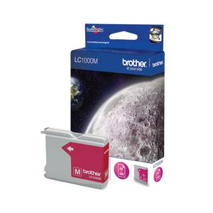 Inktcartridge Brother LC-1000M rood