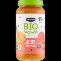 Jumbo Biologisch Babyvoeding Groenten Aardappel & Rundvlees 15+ Maanden 250 g