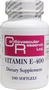 Cardio Vasc Res Vitamine E 400IE (100 caps)