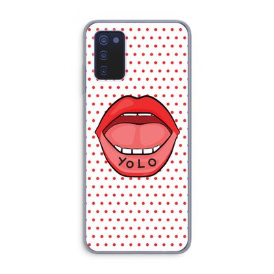 Yolo Denise: Samsung Galaxy A03s Transparant Hoesje