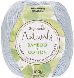 Stylecraft Naturals - Bamboo + Cotton DK 7149 Silver